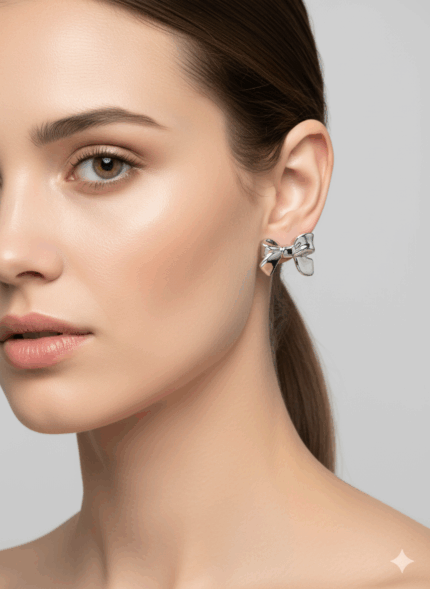 Petite Ribbon Studs
