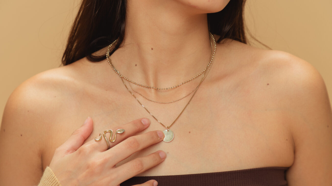 minimal jewellery